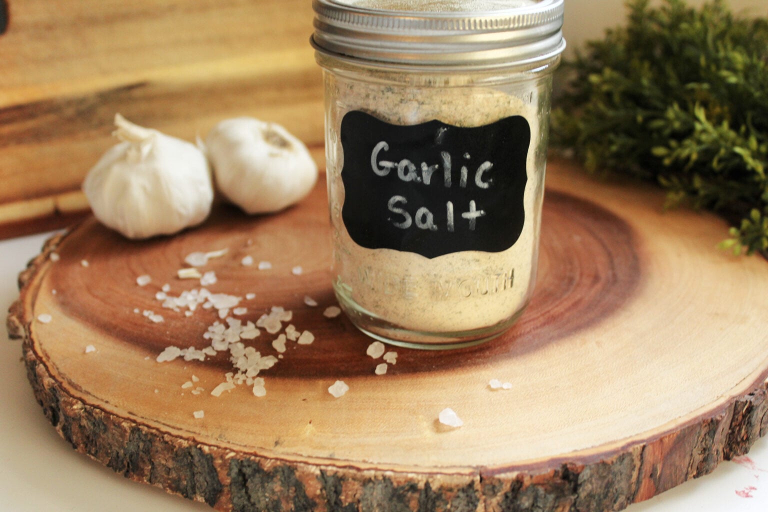 Garning Salt How to Make Homemade Garlic Salt - The Ranchers Homestead