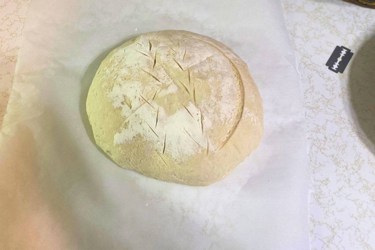 Using Razor For Bread How to Make an Easy Beginner Sourdough Bread Recipe - The Ranchers ...